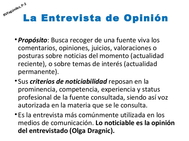 3 ejemplos de entrevistas de opinión que te inspiren