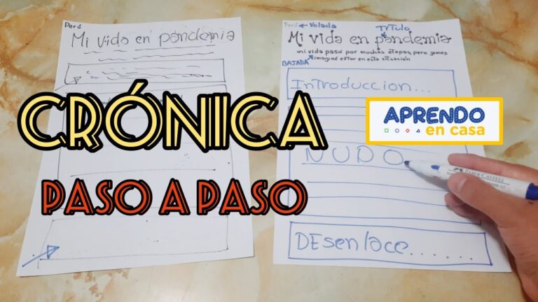 Cómo escribir una crónica: paso a paso