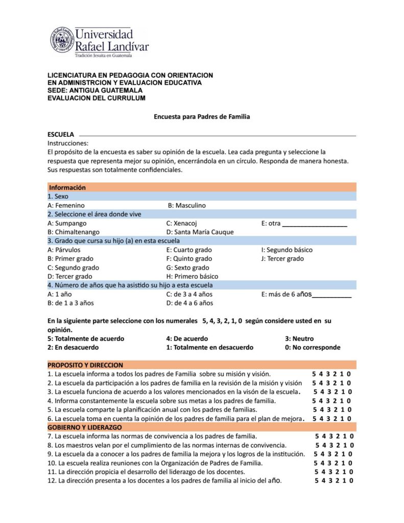 Encuestas para padres de familia: cómo evaluar el rendimiento de sus ...