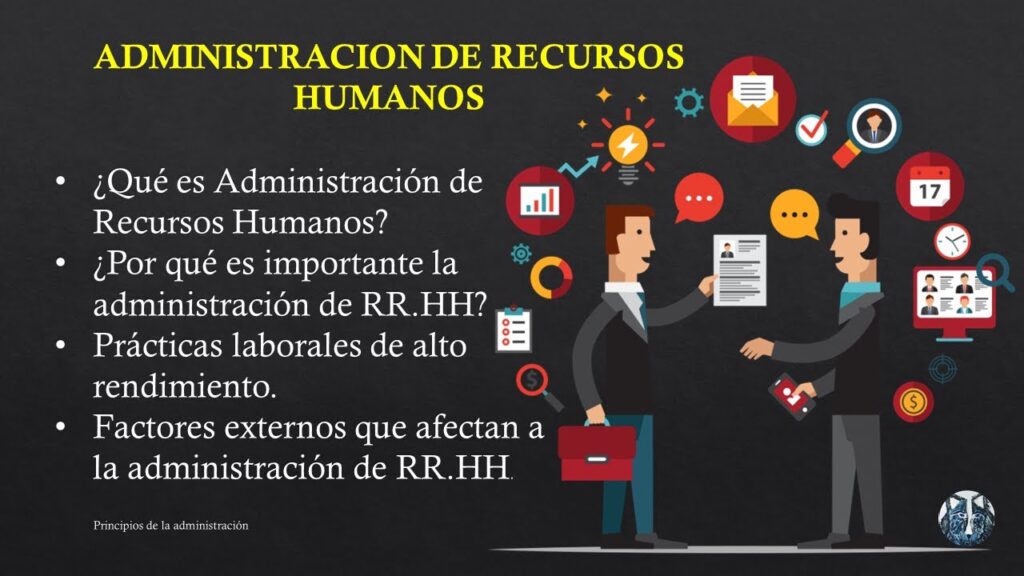 La administración de recursos humanos es la gestión de los recursos