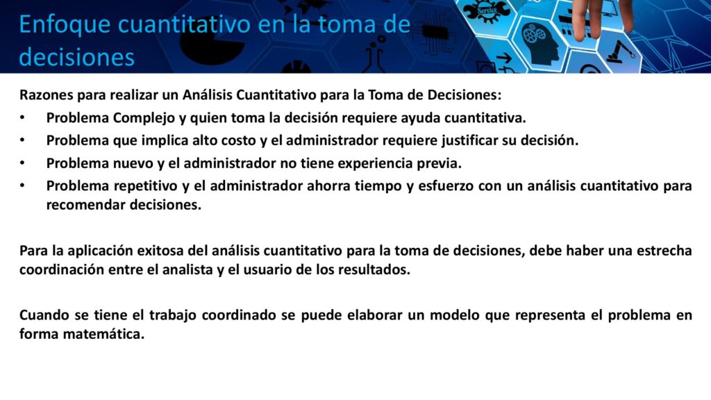 Los 5 principios del enfoque cuantitativo en la toma de decisiones