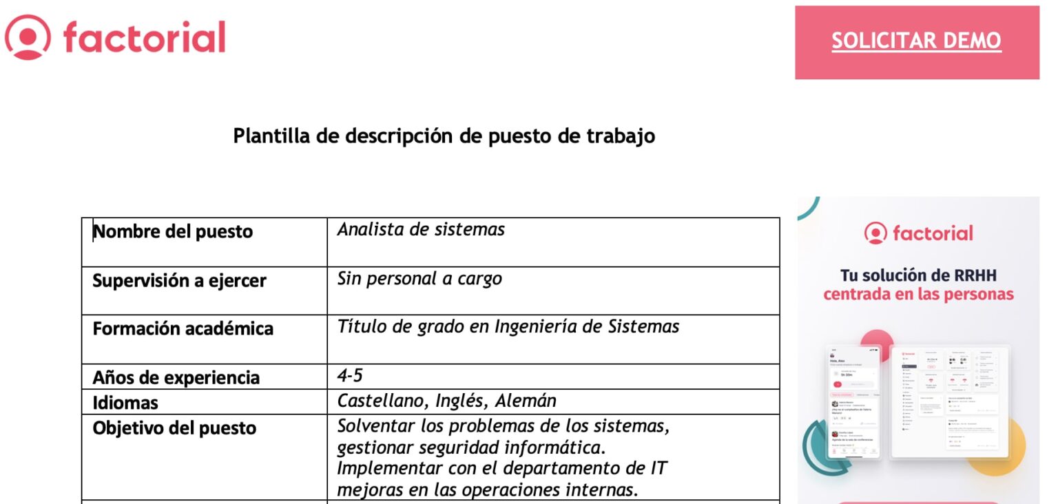 Perfil de puesto de recursos humanos: lo que necesitas saber para el